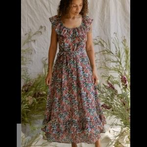 Christy Dawn Colette dress Berry Wildflower small